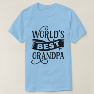 Süße Wortkunst Weltbester Opa T-Shirt