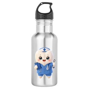 Süße Zahn-Krankenschwester-Stahl-Wasserflasche Z Edelstahlflasche
