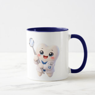 Süße Zahn-Zahnarzt-Kaffeetasse Zahnmedizinisches Tasse