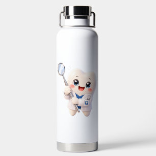Süße Zahn-Zahnarzt-Wasserflasche Zahnmedizinisch Trinkflasche