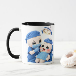 Süße Zahnarzt-Baby-Patienten-Kaffeetasse Tasse