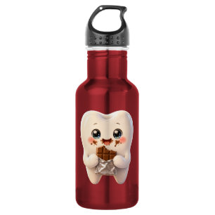 Süße Zahnesschokolade Kawaii Dental Wasserflasche