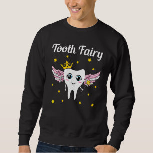Süße Zahnfee Dental Halloween Kostüm Zahnarzt Sweatshirt