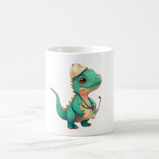 Süße Zeichentrickfigur Kaffeetasse