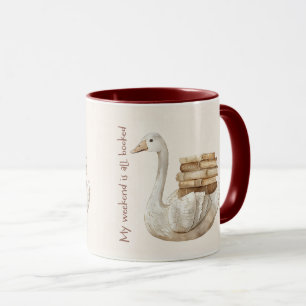 Süße Zitat-Hülle für Bücherliebhaber Tasse