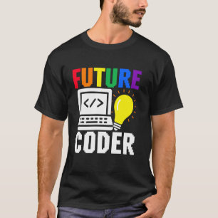 Süße zukünftige Coder-Kid-Karriere Computerprogram T-Shirt