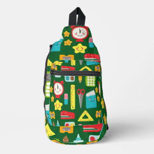 Süße Zur-Schule-Kawaii-Klassenzimmer-Ausrüstung Crossbody Bag