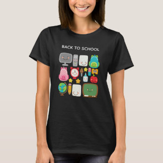 Süße Zur-Schule-Kawaii-Klassenzimmer-Ausrüstung T-Shirt