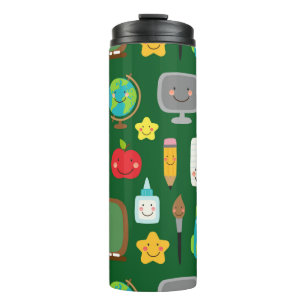 Süße Zur-Schule-Kawaii-Klassenzimmer-Ausrüstung Thermosbecher