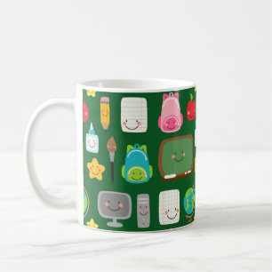 Süße Zurück-in-die-Schule-Klassenzimmer-Accessoire Kaffeetasse
