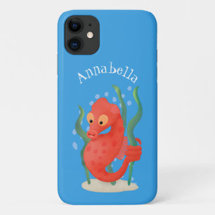 Süße Zwerg-Seepferdchen-Cartoon Case-Mate iPhone Hülle