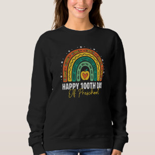 Süßer 100. Tag im Kindergarten Schüler Lehrer Rege Sweatshirt