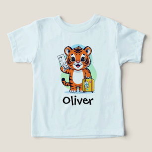 Süßer Abenteurer-Tiger