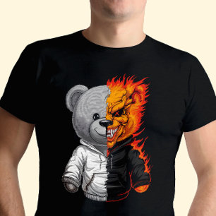 Süßer aber gruseliger Halloween-Teddybär T-Shirt