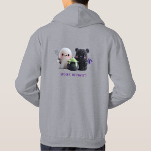 Süßer aber spooky süßer niedlicher Geist & Bär Hoodie