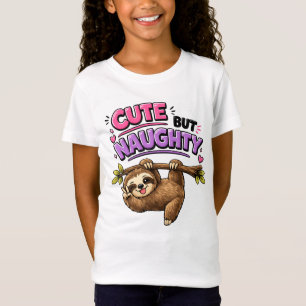 Süßer aber unartiger Faultier T-Shirt