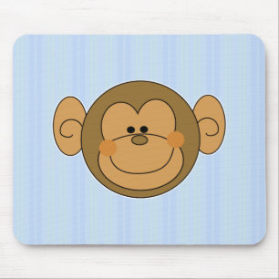Süßer alberner Affe Gesicht Mousepad