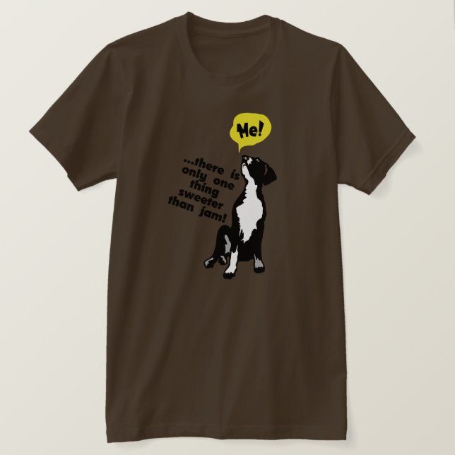 Süßer als Marmelade T-Shirt (Design vorne)