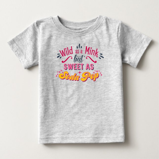 Süßer als Soda-Pop Baby T-shirt (Vorderseite)