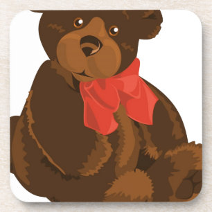 SÜßER ANBETERUNGSWÜRDIGER TEDDYBÄR UNTERSETZER