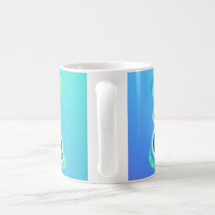 Süßer Anime-Gamer-Junge Pixel Ruhig Kaffeetasse