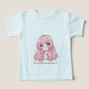 Süßer Anime-Valentins-Sweatshirt