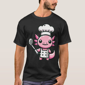Süßer Axolotl-Koch T-Shirt