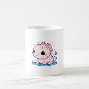 süßer Axolotl-Philosoph Kaffeetasse