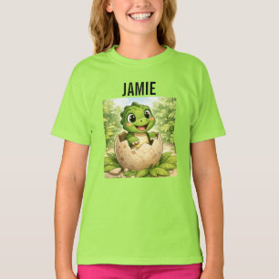 Süßer Baby-Dinosaurier-Nachwuchs T-Shirt