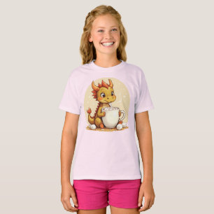 Süßer Baby-Drache Heiße Schokolade Kinder Kawaii G T-Shirt