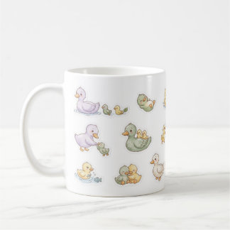 Süßer Baby-Enten-Cartoon Kaffeetasse