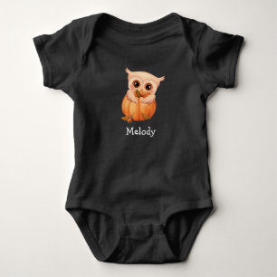 Süßer Baby-Eulen-Body Baby Strampler