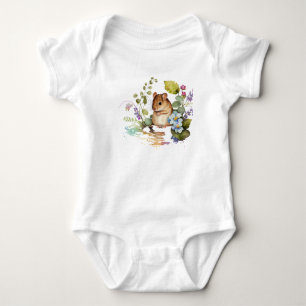 Süßer Baby-Maus-Cute-Tier-Baby-Body Baby Strampler