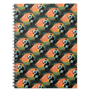 Süßer Baby-Panda Notizblock