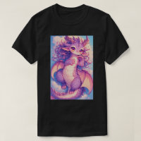 Süßer Baby Rave Drache Anime Kawaii Art 02