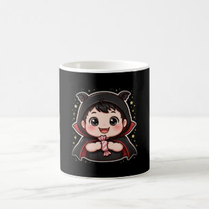 Süßer Baby-Vampir-Süßigkeiten-Halloween-Kaffeebech Kaffeetasse