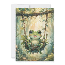 Süßer Babyfrosch Digitaler Download Badezimmer-Ein