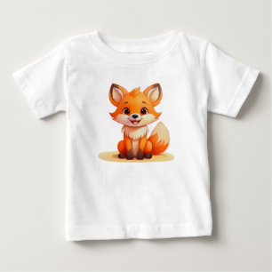 Süßer Babyfuchs – Ansprechendes T-Shirt-Design für Baby T-shirt