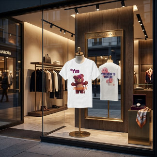 Süßer Bär & Emoji Umarmer T-Shirt | DU MUSST MICH
