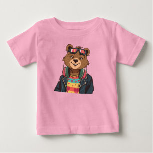 Süßer Bär – Gemütlich, Farbintensiv und Herzlich Baby T-shirt