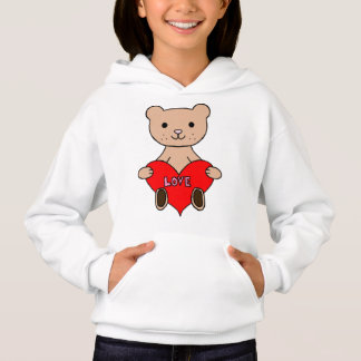 Süßer Bär Hoodie