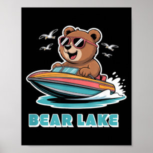 Süßer Bärensee Utah und Idaho für Erwachsene und K Poster
