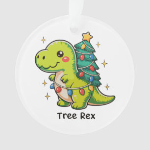 Süßer Baum Rex Weihnachten Dinosaurier T Rex Xmas Ornament