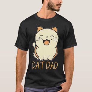 Süßer bester Katzenvater Feline T-Shirt
