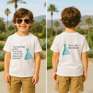 Süßer blauer Becher Apotheker Chemiker Baby T-shirt