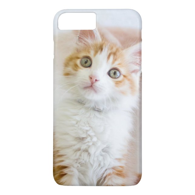 Süßer blauer mit Augen Kitty Case-Mate iPhone Hülle (Rückseite)