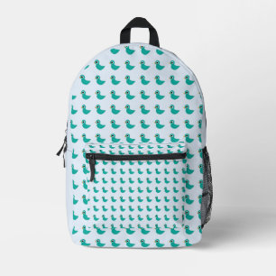 Süßer blauer Vogel Bedruckter Rucksack
