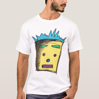 Süßer blockiger Junge T-Shirt