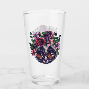 Süßer BlumenLemur Glas