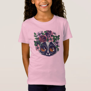 Süßer BlumenLemur T-Shirt
